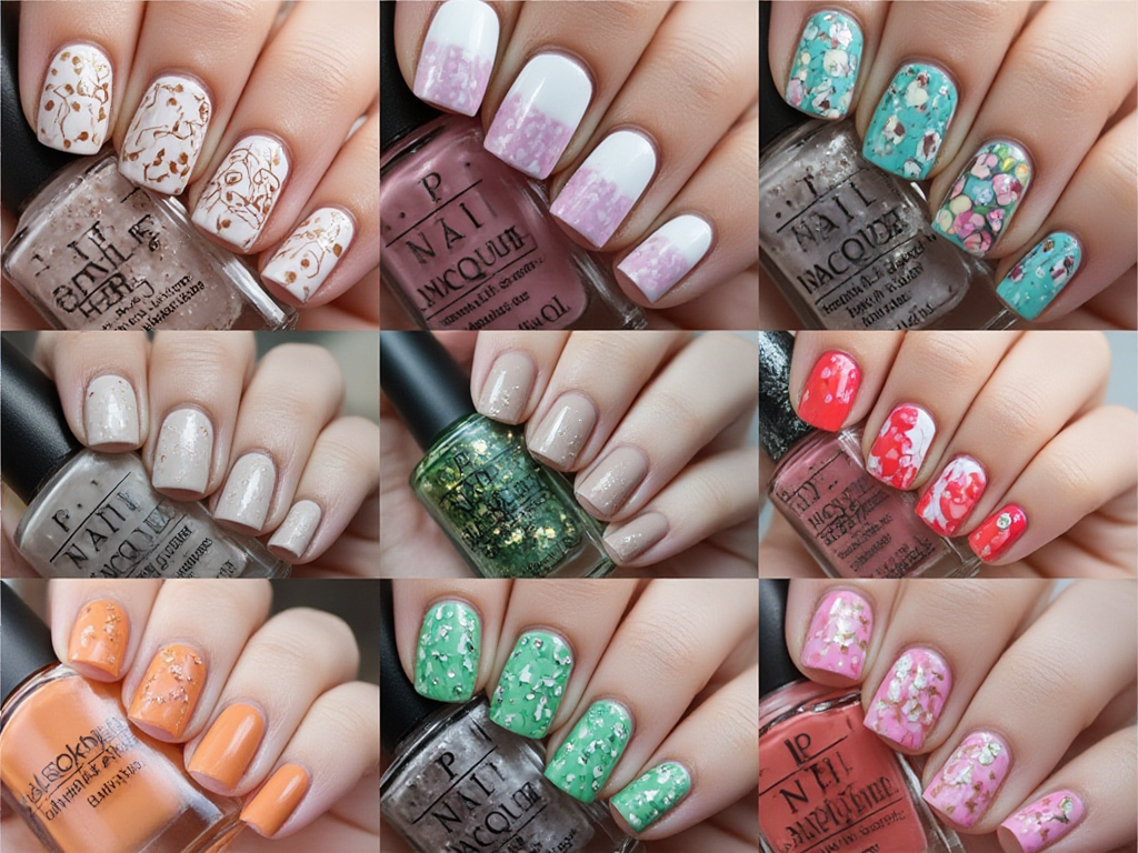 Featured nail design